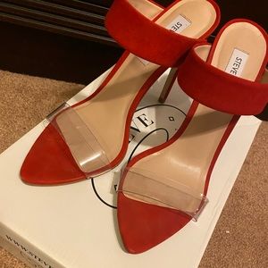 Steve Madden Amaya Red Heel❤️